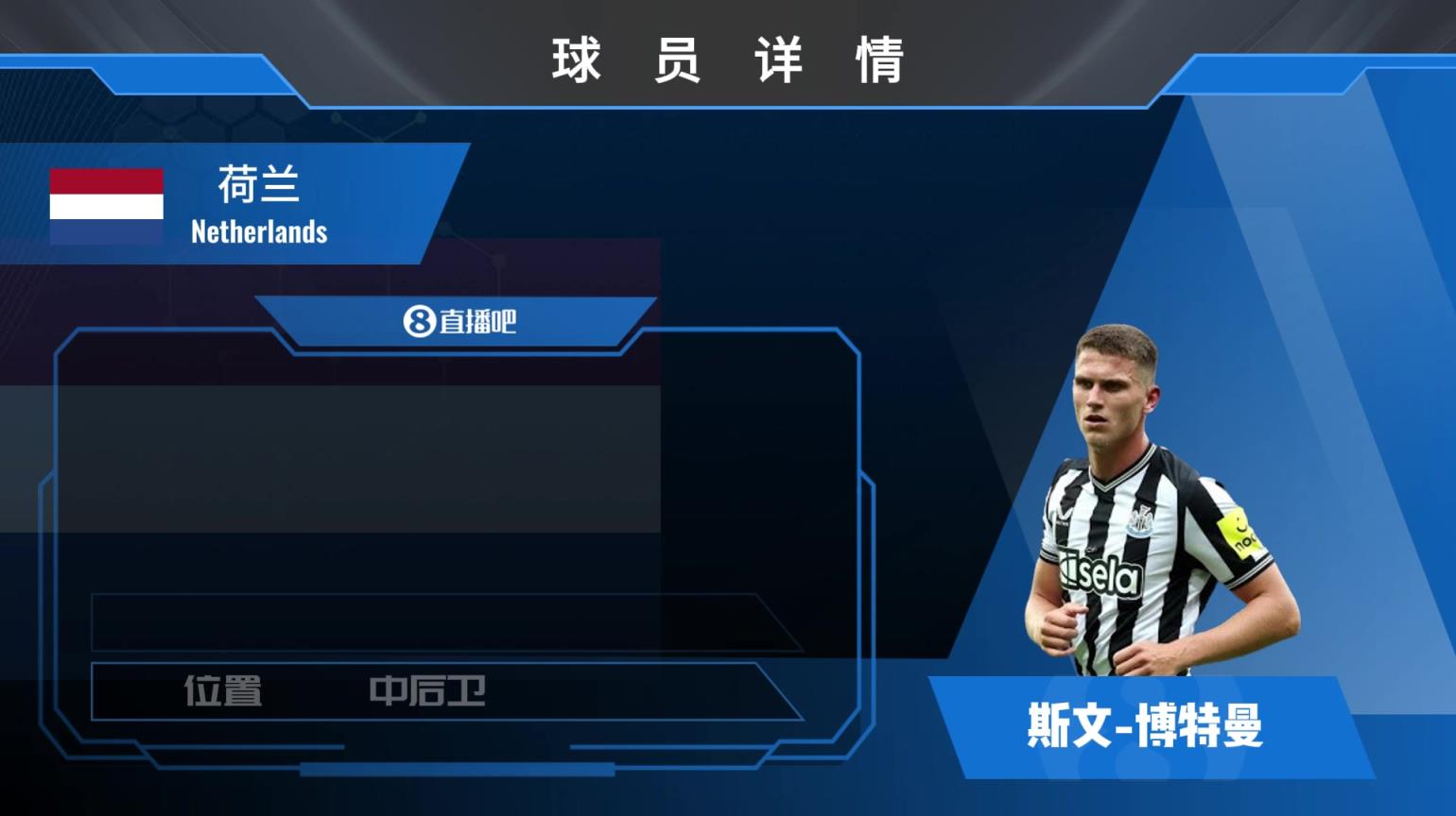 博特曼球员集锦：身材高大的中卫 高空优势极为明显