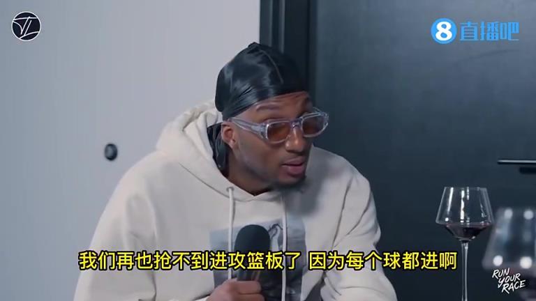 跟来火箭了！奥科吉此前打趣：KD来了后，我们没前场板了