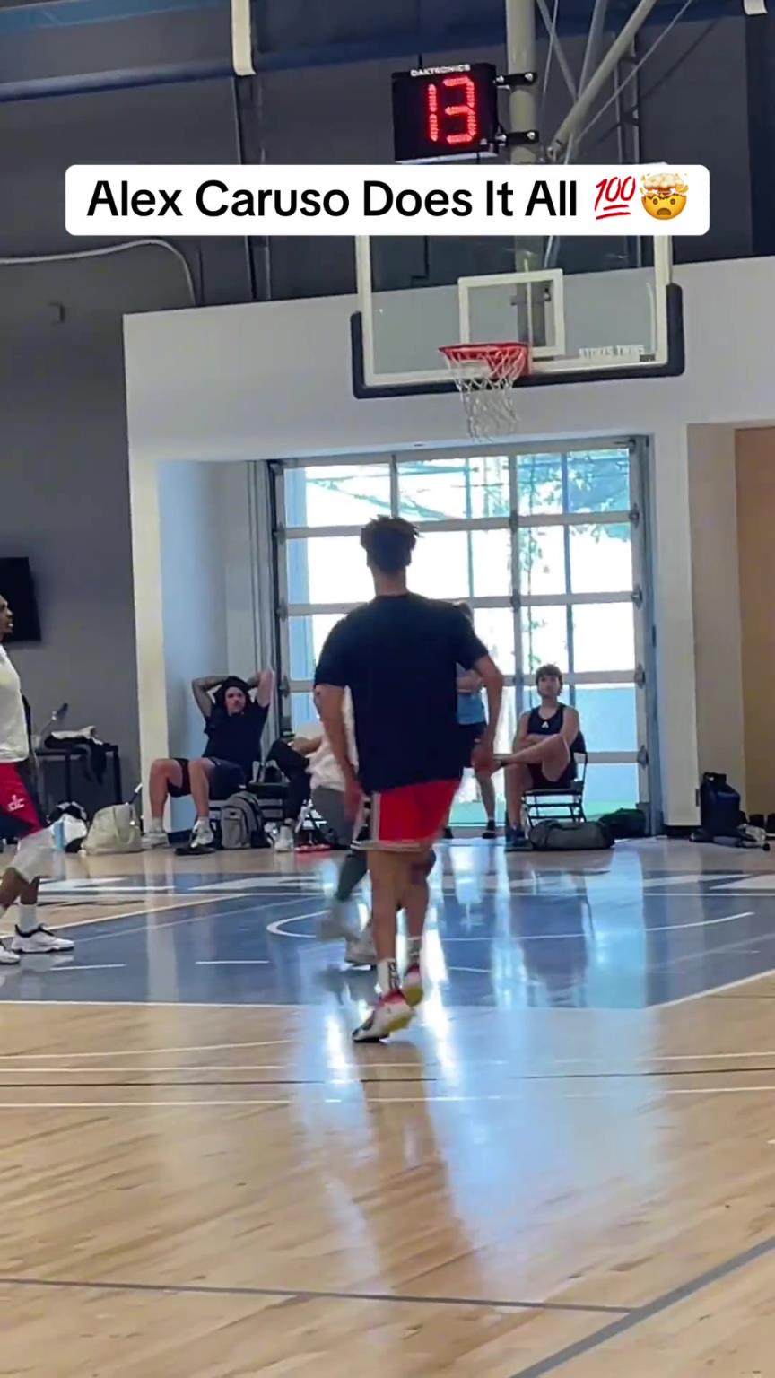 NBA球员打普通人真的就是降维打击啊！