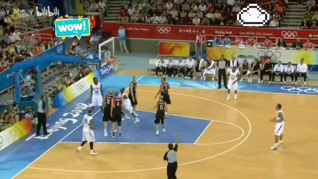 犹如无人之境！韦德08年奥运会对阵德国精彩集锦！天赋碾压！